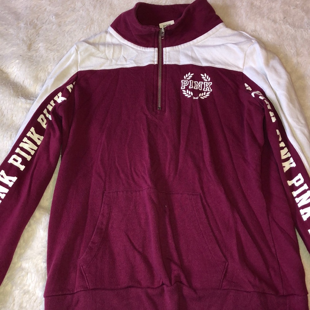 Pink Quarter Zip